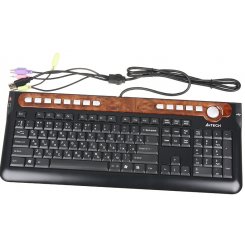 Клавиатура A4Tech KX-6MU USB Black
