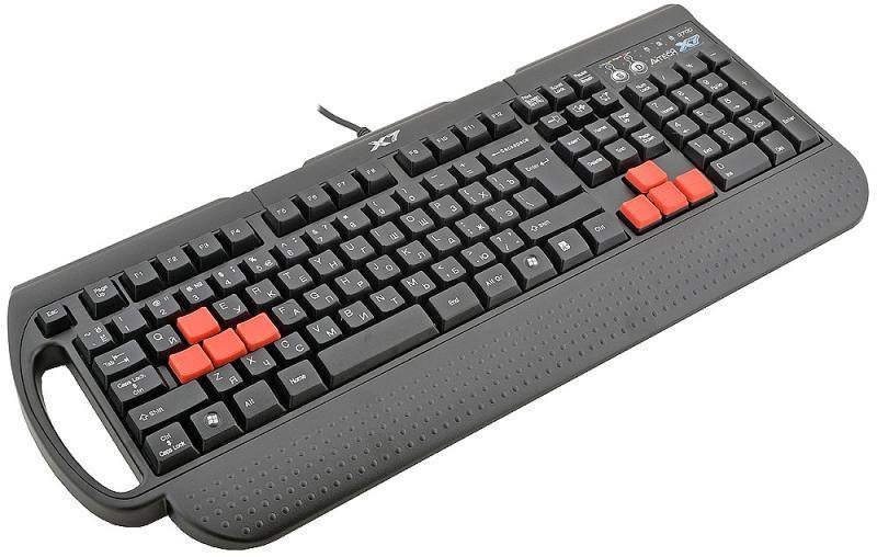 Купить Клавиатура A4Tech X7-G700 PS/2 Black - цена в Харькове, Киеве ...