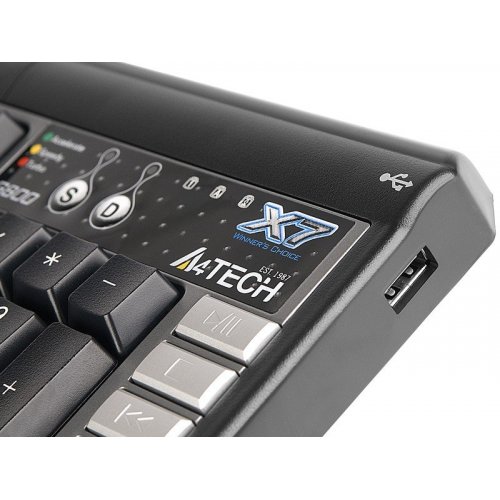 Photo Keyboard A4Tech X7-G800MU PS/2 Black
