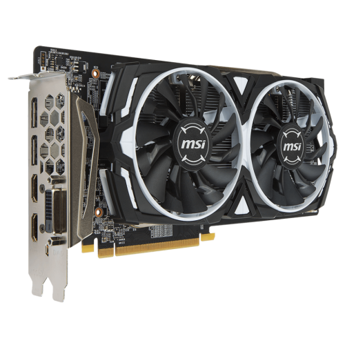 Продати Seller Recertified відеокарта MSI Radeon RX 580 ARMOR 8192MB (RX 580 ARMOR 8G) (Сліди використання, 522334) за Trade-In у інтернет-магазині Телемарт - Київ, Дніпро, Україна фото