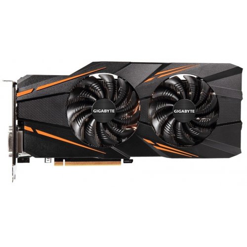Фото Видеокарта Gigabyte GeForce GTX 1070 WINDFORCE OC 8192MB (GV-N1070WF2OC-8GD)