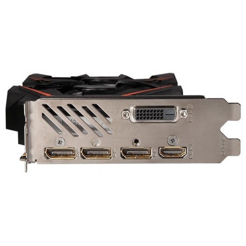 Фото Видеокарта Gigabyte GeForce GTX 1070 WINDFORCE OC 8192MB (GV-N1070WF2OC-8GD)