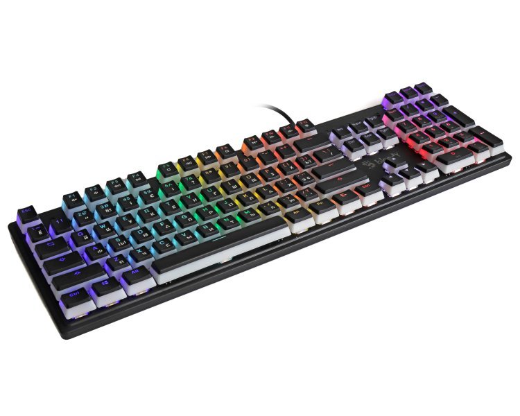 Клавіатура A4Tech Bloody S510R RGB BLMS Switch Red Switch Black: ціна ...