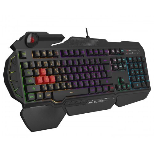 Клавіатура A4Tech Bloody B310N Black купити в Україні: Київ, Львів, Хмельницький, Тернопіль, Івано-Франківськ | Низька ціна, відгуки, характеристики від TELEMART фото
