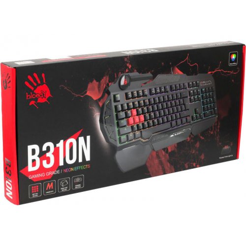 Photo Keyboard A4Tech Bloody B310N Black