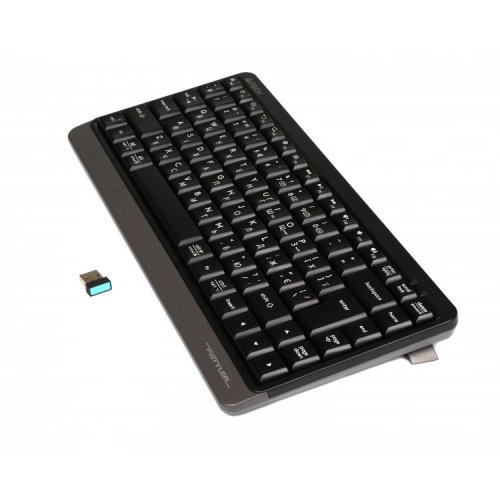 Клавиатура A4Tech FBK11 Wireless Grey купить в Украине: Киев, Днепр, Харьков, Одесса  | Низкая цена, отзывы, характеристики от TELEMART фото