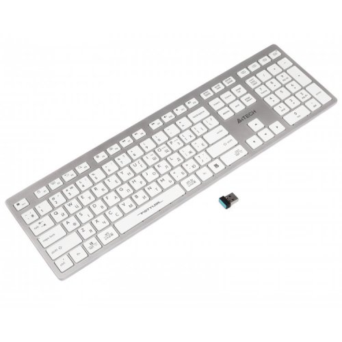 Фото Клавиатура A4Tech FBX50C Wireless White