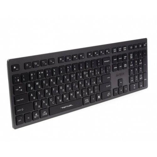 Клавіатура A4Tech FBX50C Wireless Grey купити в Україні: Київ, Львів, Хмельницький, Тернопіль, Івано-Франківськ | Низька ціна, відгуки, характеристики від TELEMART фото
