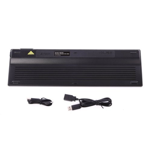 Клавіатура A4Tech FBX50C Wireless Grey купити в Україні: Київ, Львів, Хмельницький, Тернопіль, Івано-Франківськ | Низька ціна, відгуки, характеристики від TELEMART фото