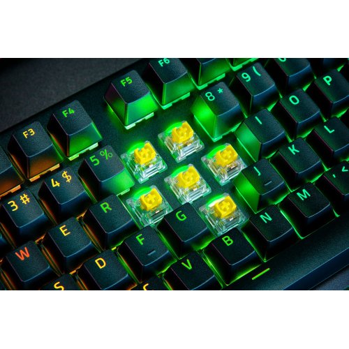 Photo Keyboard Razer BlackWidow V4 Pro RGB Yellow Switch (RZ03-04681800-R3M1) Black