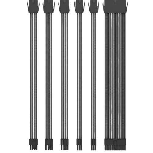 Купить Набор кабелей питания Zezzio 6PCS Power cable set - цена в Харькове, Киеве, Днепре, Одессе
в интернет-магазине Telemart фото