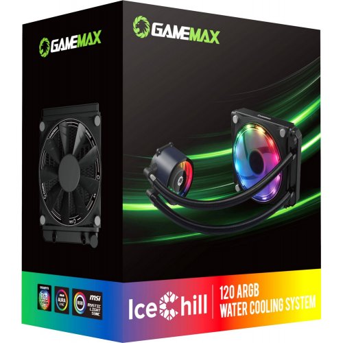 Продати Готова СВО GAMEMAX IceHill 120 Rainbow за Trade-In у інтернет-магазині Телемарт - Київ, Дніпро, Україна фото