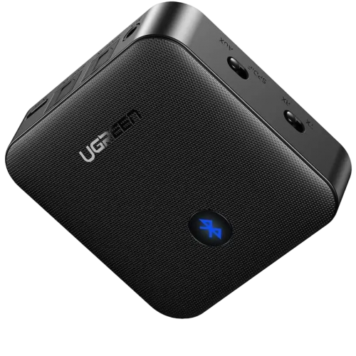 Купить Bluetooth аудио адаптер Ugreen CM144 Bluetooth Aptx HD 5.0 3.5 mm (70158) Black - цена в Харькове, Киеве, Днепре, Одессе
в интернет-магазине Telemart фото