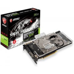Відеокарта MSI GeForce GTX 1070 SEA HAWK EK X 8192MB (GTX 1070 SEA HAWK EK X)