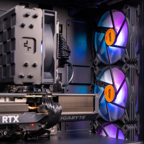 Купить Компьютер HEXO Gaming RTX4070 Base (HGB-13400FN4070-32S1TBK) Black - цена в Харькове, Киеве, Днепре, Одессе
в интернет-магазине Telemart фото