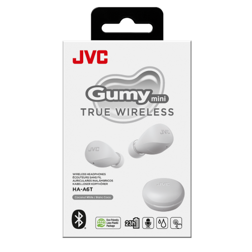 Навушники JVC Gumy HA-A6T (HA-A6T-W-U) White купити в Україні | Telemart фото