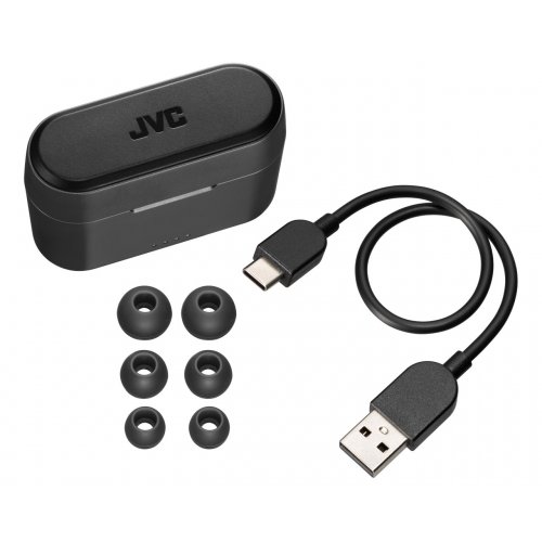 Купить Наушники JVC HA-A9T (HA-A9T-B-E) Black - цена в Харькове, Киеве, Днепре, Одессе
в интернет-магазине Telemart фото