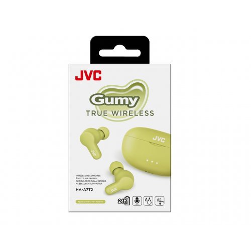 Купити Навушники JVC Gumy HA-A7T2 (HA-A7T2-G-E) Green - ціна в Києві, Львові, Вінниці, Хмельницькому, Франківську, Україні | інтернет-магазин TELEMART.UA фото