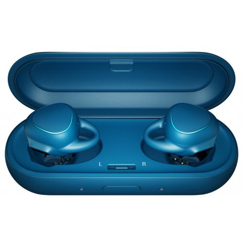 Купить Bluetooth-гарнитура Samsung Gear IconX Blue - цена в Харькове, Киеве, Днепре, Одессе
в интернет-магазине Telemart фото