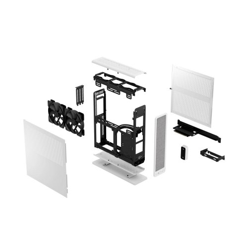 Корпус Fractal Design Ridge без БЖ (FD-C-RID1N-12) White купити з перевіркою сумісності: огляд, характеристики, ціна у Києві, Львові, Вінниці, Хмельницькому, Івано-Франківську, Україні | інтернет-магазин TELEMART.UA фото