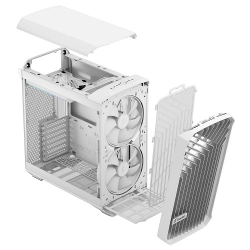Продать Корпус Fractal Design Torrent Compact RGB Tempered Glass без БП (FD-C-TOR1C-05) White по Trade-In интернет-магазине Телемарт - Киев, Днепр, Украина фото