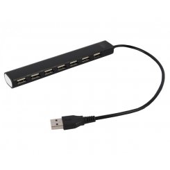 USB-хаб Gembird USB 2.0 7 in 1 (UHB-U2P7-04) Black