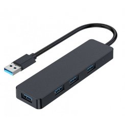 USB-хаб Gembird USB 3.0 4 in 1 (UHB-U3P4-04) Black