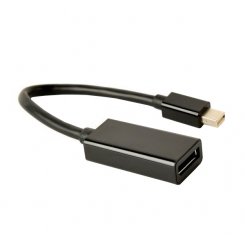 Адаптер Cablexpert Mini DisplayPort to DisplayPort 4K 0.15m (A-mDPM-DPF4K-01)