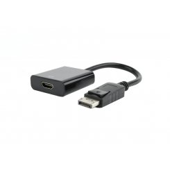 Адаптер Cablexpert DisplayPort to HDMI 0.1m (AB-DPM-HDMIF-002)