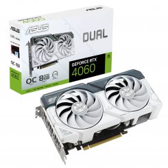 Видеокарта Asus GeForce RTX 4060 Dual OC White 8192MB (DUAL-RTX4060-O8G-WHITE)