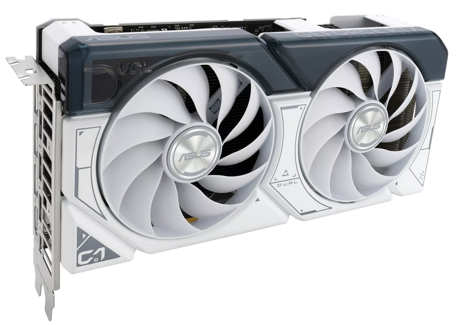 Видеокарта Asus Geforce Rtx 4060 Dual Oc White 8192mb Dual Rtx4060 O8g White купить с 9828