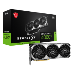 Видеокарта MSI GeForce RTX 4060 Ti VENTUS 3X OC 16384MB (RTX 4060 Ti VENTUS 3X 16G OC)