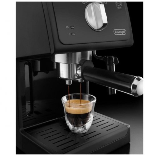 Кавоварка Delonghi ECP 35.31 BK STELL купити в Україні | Telemart фото