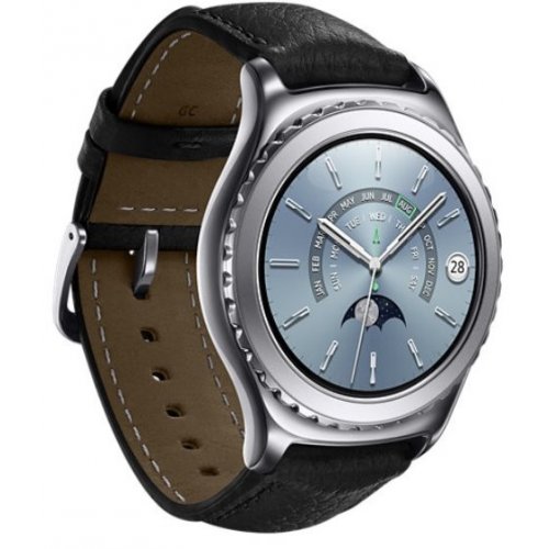Розумний годинник Samsung Gear S2 Premium SM-R732 Platinum купити в Україні | Telemart фото