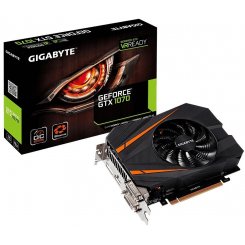 Видеокарта Gigabyte GeForce GTX 1070 Mini ITX OC  8192MB (GV-N1070IXOC-8GD)