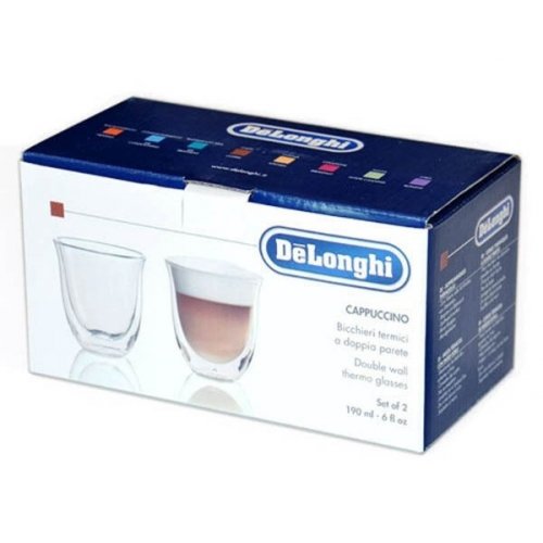 Photo Набор стаканов Delonghi Cappuccino (2 шт) 190 ML