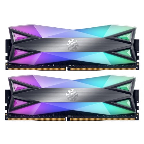 Фото ОЗП ADATA DDR4 32GB (2x16GB) 3200MHz XPG Spectrix D60G RGB (AX4U320016G16A-DT60)