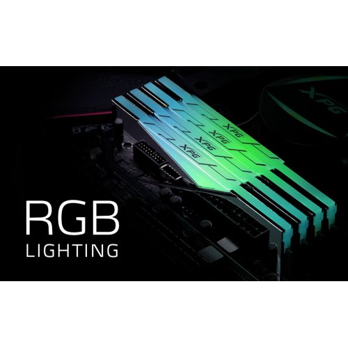 Продать ОЗУ ADATA DDR4 32GB (2x16GB) 3600MHz XPG Spectrix D50 ROG RGB (AX4U360016G17H-DC50R) по Trade-In интернет-магазине Телемарт - Киев, Днепр, Украина фото