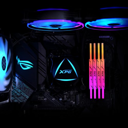 Продать ОЗУ ADATA DDR4 32GB (2x16GB) 3600MHz XPG Spectrix D50 ROG RGB (AX4U360016G17H-DC50R) по Trade-In интернет-магазине Телемарт - Киев, Днепр, Украина фото