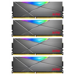 Фото ADATA DDR4 64GB (4x16GB) 3600MHz XPG Spectrix D50 RGB (AX4U360016G18I-QCTG50)
