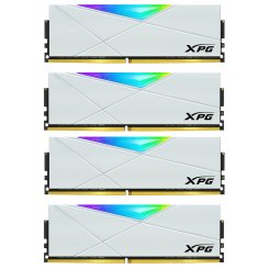 ОЗП ADATA DDR4 64GB (4x16GB) 3600MHz XPG Spectrix D50 RGB White (AX4U360016G18I-QCWH50)