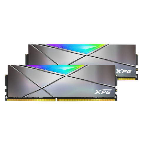 Фото ОЗУ ADATA DDR4 16GB (2x8GB) 4133MHz XPG Spectrix D50 Extreme RGB Grey (AX4U41338G19J-DGM50X)