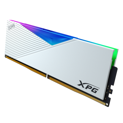 Фото ОЗП ADATA DDR5 32GB (2x16GB) 7200MHz XPG Lancer RGB White (AX5U7200C3416G-DCLARWH)