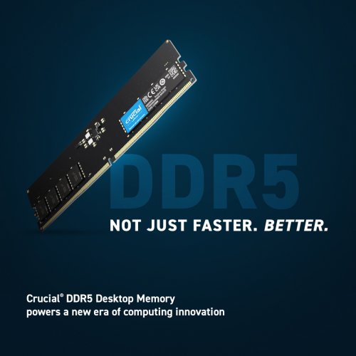Фото ОЗУ Crucial DDR5 32GB (2x16GB) 5600MHz (CT2K16G56C46U5)
