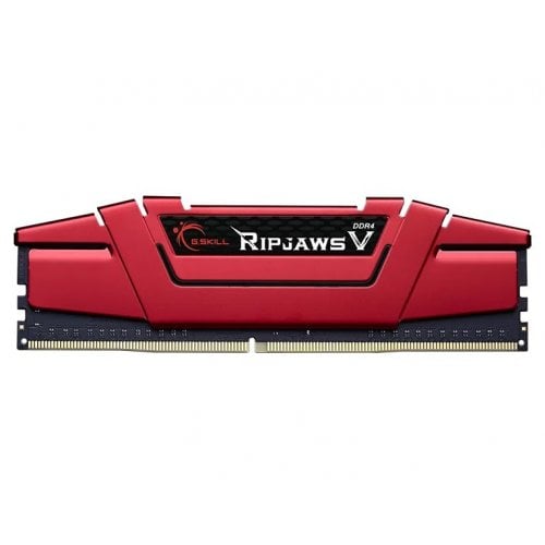 Купить ОЗУ G.Skill DDR4 16GB (2x8GB) 2666MHz Ripjaws V Red (F4-2666C19D-16GVR) с проверкой совместимости: обзор, характеристики, цена в Киеве, Днепре, Одессе, Харькове, Украине | интернет-магазин TELEMART.UA фото