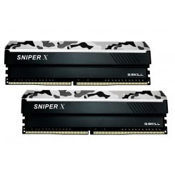 Фото G.Skill DDR4 32GB (2x16GB) 3600MHz Sniper X Black (F4-3600C19D-32GSXWB)