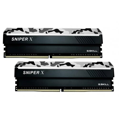 Фото ОЗУ G.Skill DDR4 32GB (2x16GB) 3600MHz Sniper X Black (F4-3600C19D-32GSXWB)