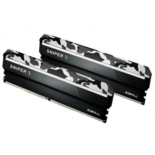 Фото ОЗУ G.Skill DDR4 32GB (2x16GB) 3600MHz Sniper X Black (F4-3600C19D-32GSXWB)