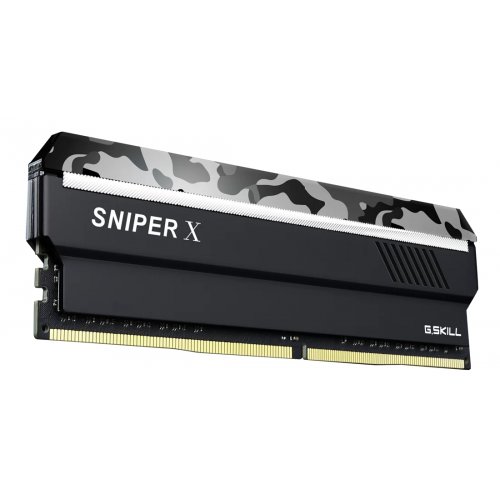 Фото ОЗУ G.Skill DDR4 32GB (2x16GB) 3600MHz Sniper X Black (F4-3600C19D-32GSXWB)