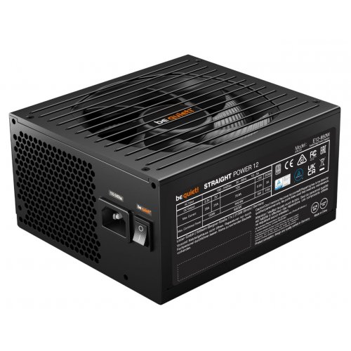 Купить Блок питания Be Quiet! Straight Power 12 850W (BN337) с проверкой совместимости: обзор, характеристики, цена в Киеве, Днепре, Одессе, Харькове, Украине | интернет-магазин TELEMART.UA фото